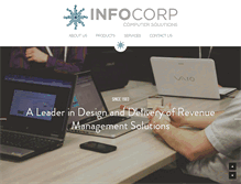 Tablet Screenshot of infocorpnow.com